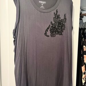Torrid Black Knit Top